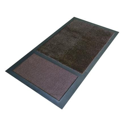 พรมดักฝุ่นฆ่าเชื้อ KLEEN-TEX 80x150 ซม. สีดำ/น้ำตาล_2