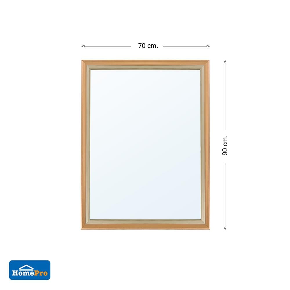 กระจกเงาตกแต่ง MOYA FM11-RS 70x90 ซม.