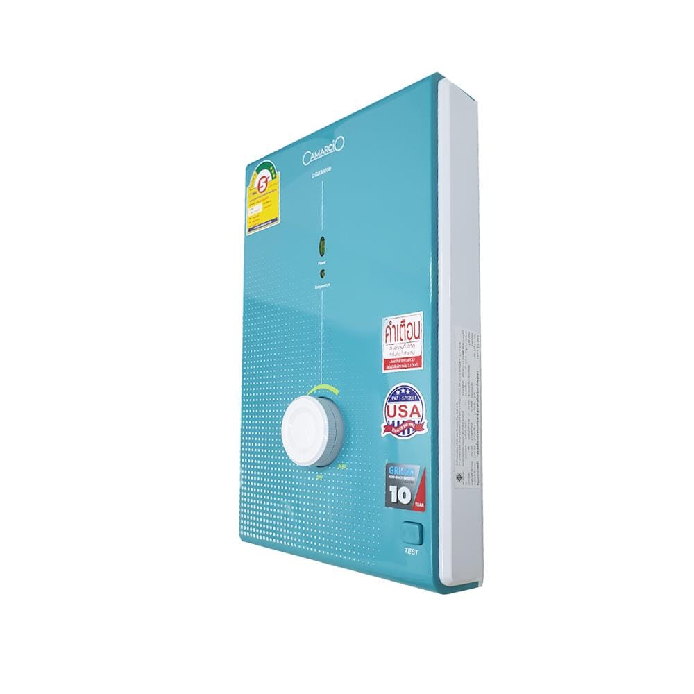 เครื่องทำน้ำอุ่น CAMARCIO 3500MW 3500 วัตต์ สีเขียว