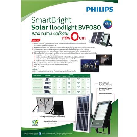 ไฟสปอทไลท์ SOLAR PHILIPS BVP080 10 วัตต์ DAYLIGHT_3