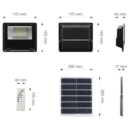 ไฟสปอตไลท์ SOLAR NAGAS ENLITE 30 วัตต์ DAYLIGHT_3