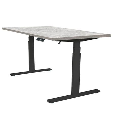 โต๊ะทำงานปรับระดับ ERGOTREND SIT 2 STAND Gen2A 180 ซม. สี CONCRETE/ดำ_0