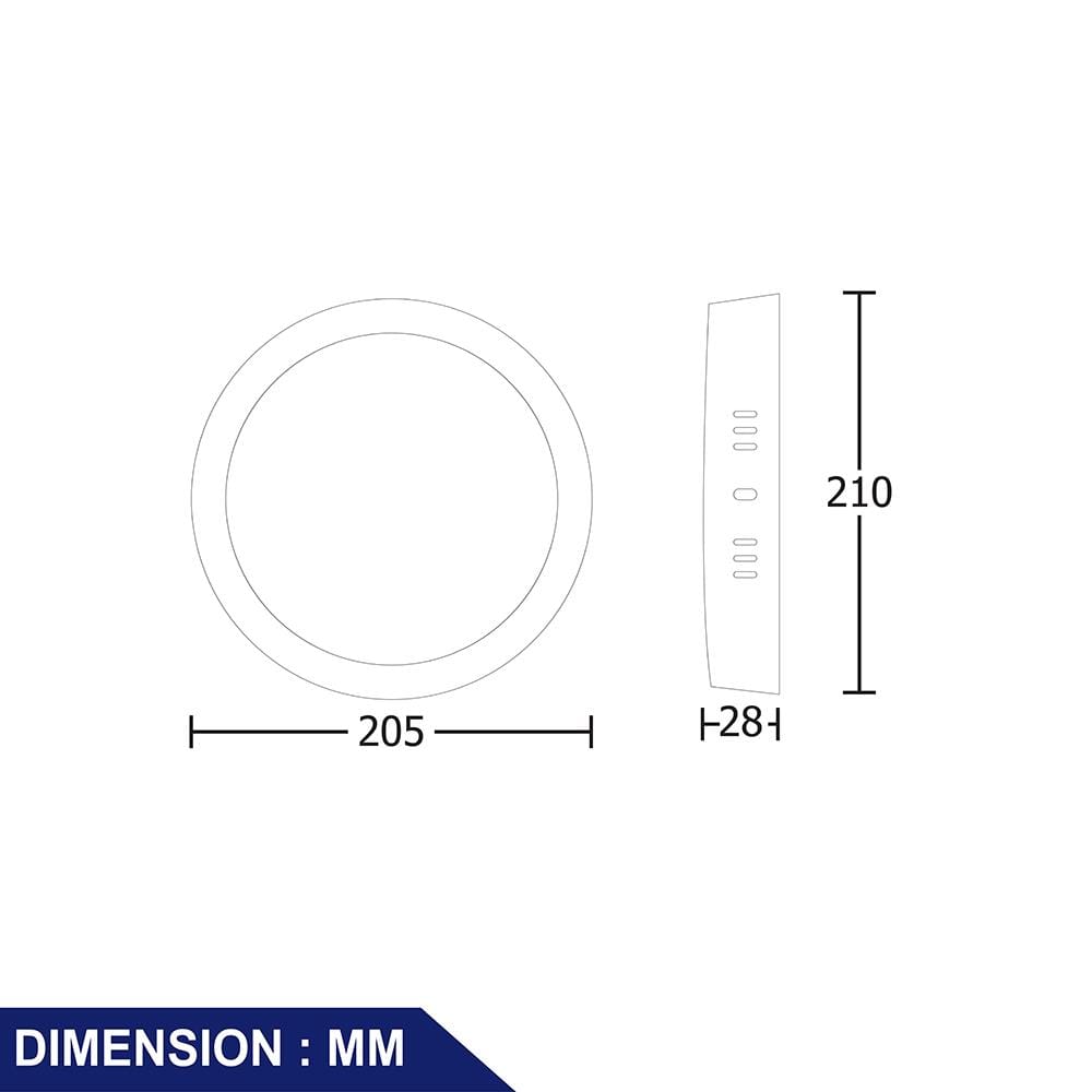 ดาวน์ไลท์ LED BEC BILBO 8 นิ้ว 18 วัตต์ DAYLIGHT สีดำ
