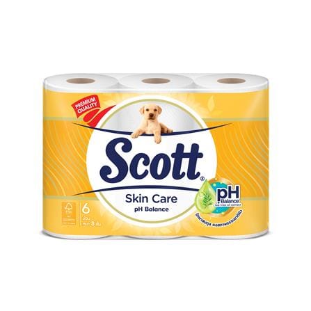 กระดาษชำระ SCOTT SKIN CARE (แพ็ก 6 ชิ้น)_0