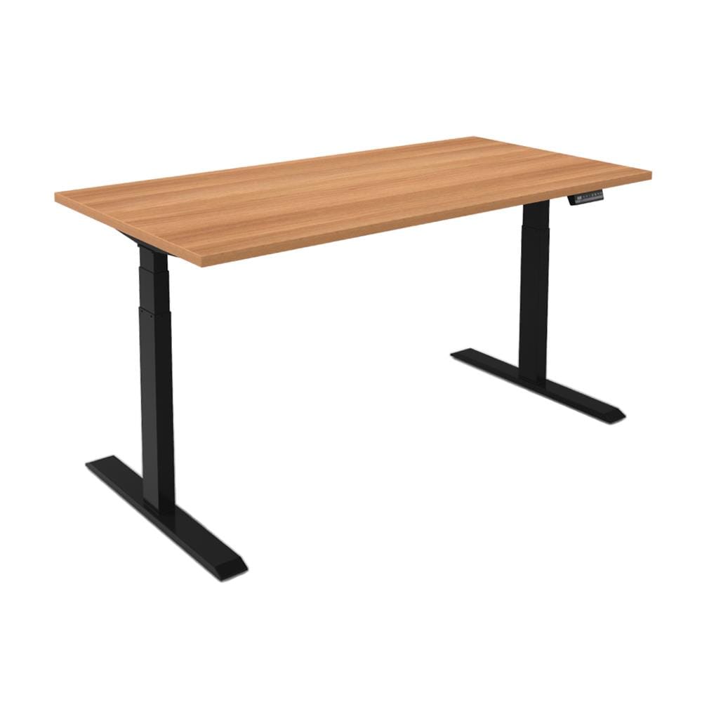 โต๊ะทำงานปรับระดับ ERGOTREND SIT 2 STAND Gen2A 150 ซม. สี CAPUCINO/ดำ