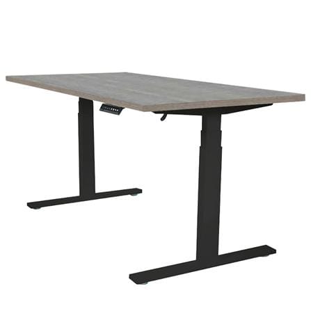 โต๊ะทำงานปรับระดับ ERGOTREND SIT 2 STAND Gen2A 150 ซม. สี COMBI GREY/ดำ_0