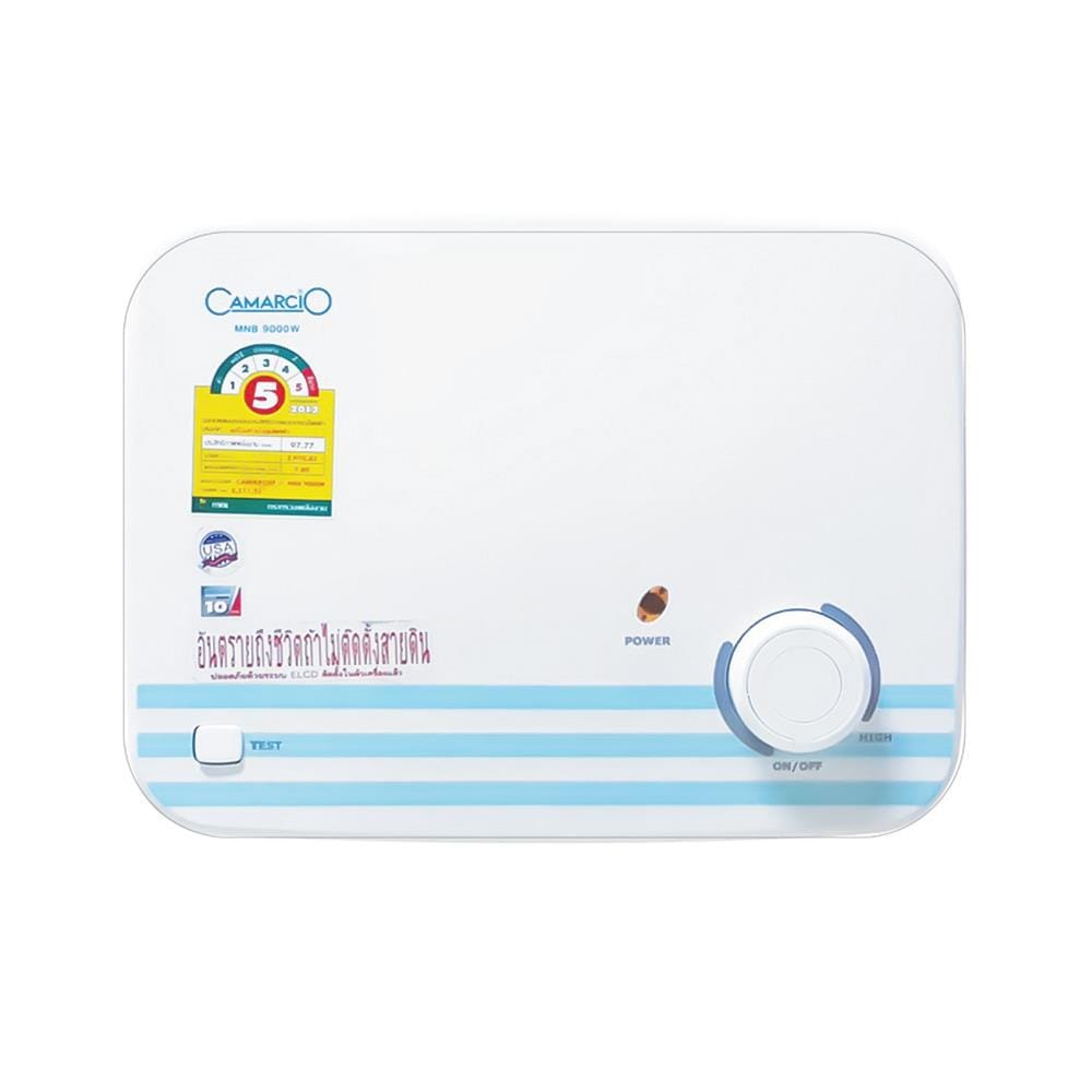 เครื่องทำน้ำร้อน CAMARCIO MNB 9,000 วัตต์ สีขาว/น้ำเงิน