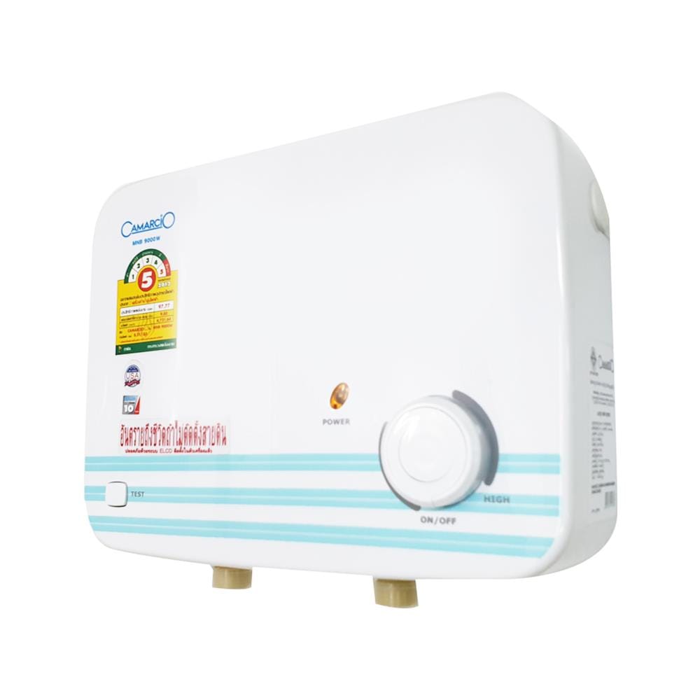 เครื่องทำน้ำร้อน CAMARCIO MNB 9,000 วัตต์ สีขาว/น้ำเงิน