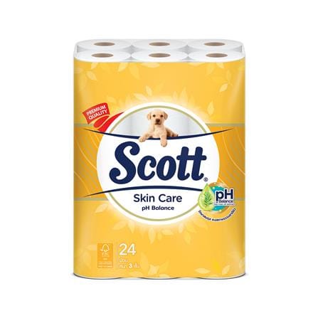 กระดาษชำระ SCOTT SKIN CARE (แพ็ก 24 ชิ้น)_0
