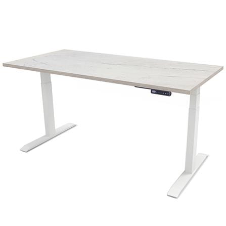 โต๊ะทำงานปรับระดับ ERGOTREND SIT 2 STAND GEN3 150 ซม. สี GRANITE/ขาว