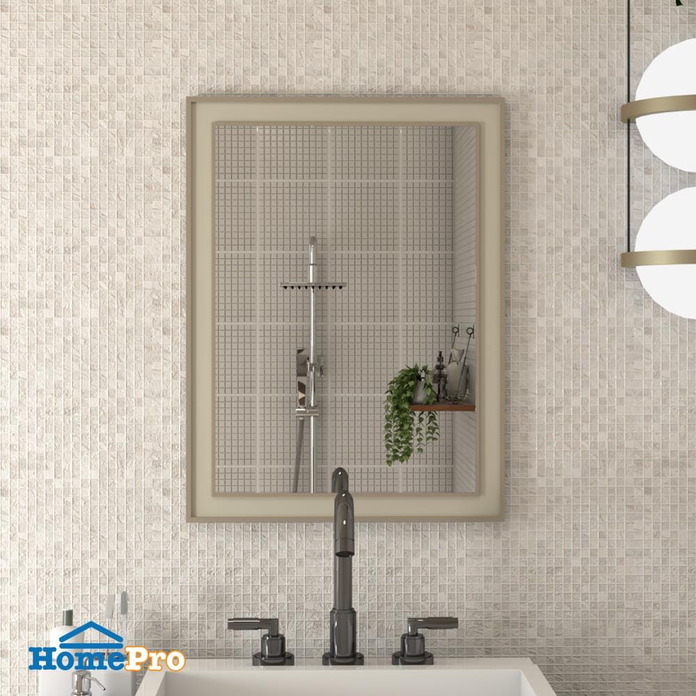 กระจกเงาตกแต่ง MOYA FM10-W 45x60 ซม.