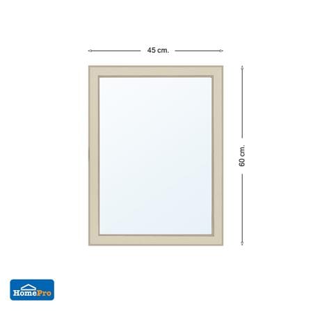 กระจกเงาตกแต่ง MOYA FM10-W 45x60 ซม._5