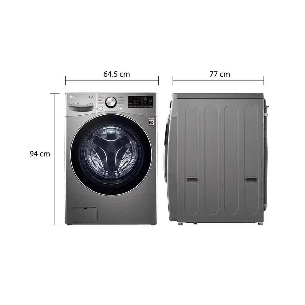 เครื่องซักผ้าฝาหน้า LG F2515STGV.AESPETH 15 กก. 1200 อินเวอร์เตอร์
