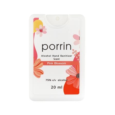สเปรย์แอลกอฮอล์ PORRIN 20 มล. PINK BLOSSOM_0