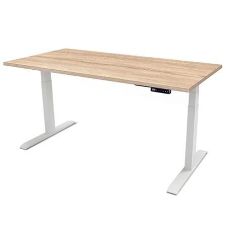 โต๊ะทำงานปรับระดับ ERGOTREND SIT 2 STAND GEN3 150 ซม. สี SONOMA/ขาว