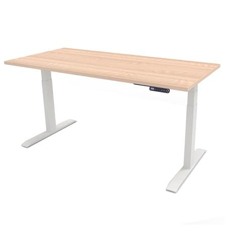 โต๊ะทำงานปรับระดับ ERGOTREND SIT 2 STAND GEN3 150 ซม. สี SHIMO ASH/ขาว