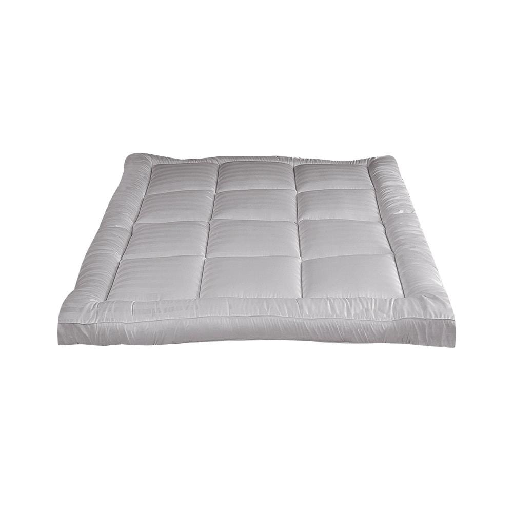 แผ่นรองนอน 6 ฟุต LUCKY MATTRESS PREMIUM SOFT สีเทา