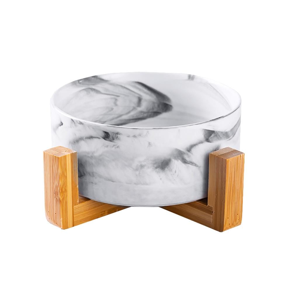 ชามเซรามิก 8 นิ้ว BAMBOO MARBLE สีเทา
