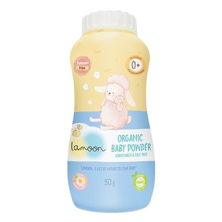 แป้งเด็กออร์แกนิค LAMOON 50 กรัม