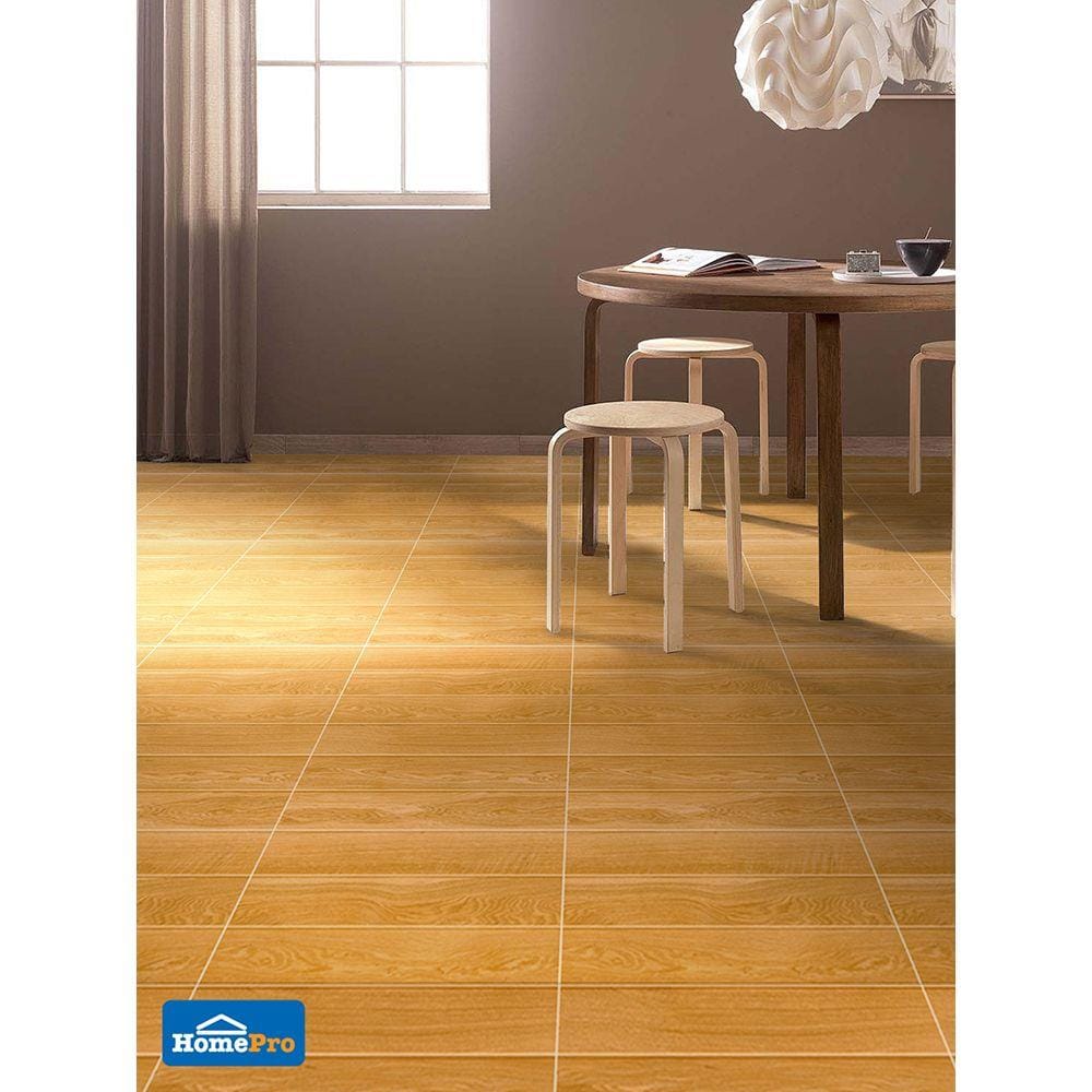 กระเบื้องพื้น 40x40 ซม. เมแกนวู้ด นิว น้ำตาล 0.96M2