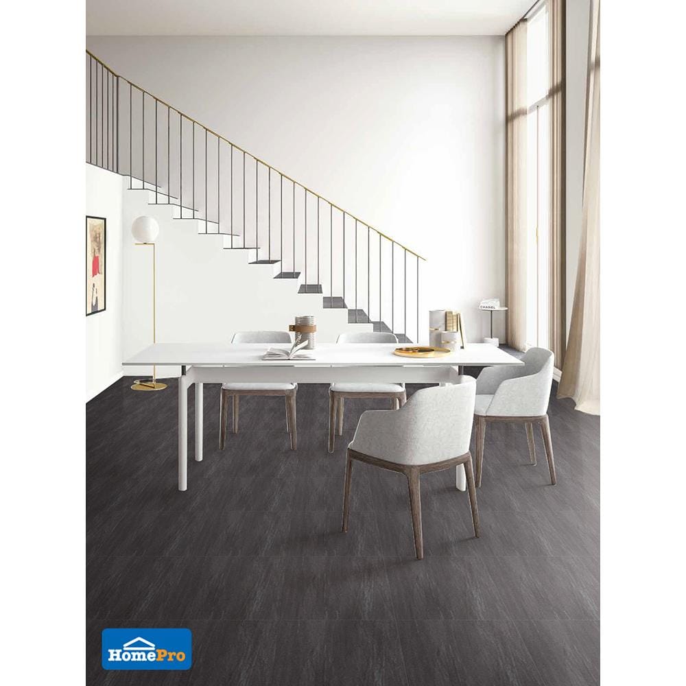 กระเบื้องพื้น 40x40 ซม. การ์เซีย นิว แบล็ค 0.96M2