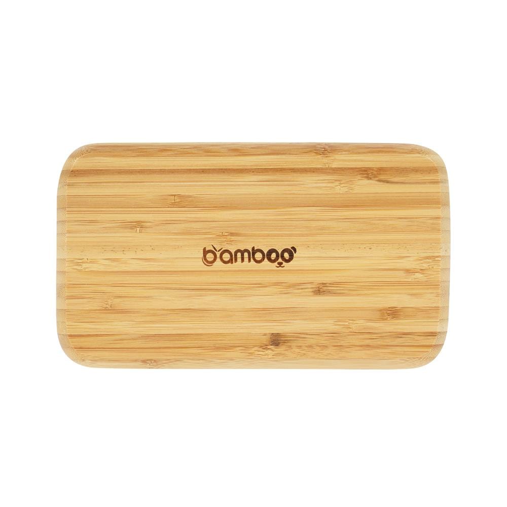 ถาดไม้ไผ่เหลี่ยม BAMBOO 14x25 ซม.