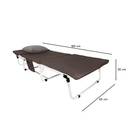 เตียงพับพร้อม TOPPER EAZYBED PREMIUM 30X65X185 ซม._6