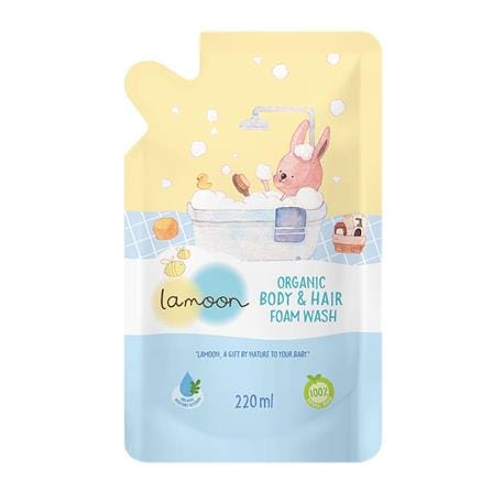 สบู่เหลวอาบน้ำเด็ก LAMOON 220ml_0