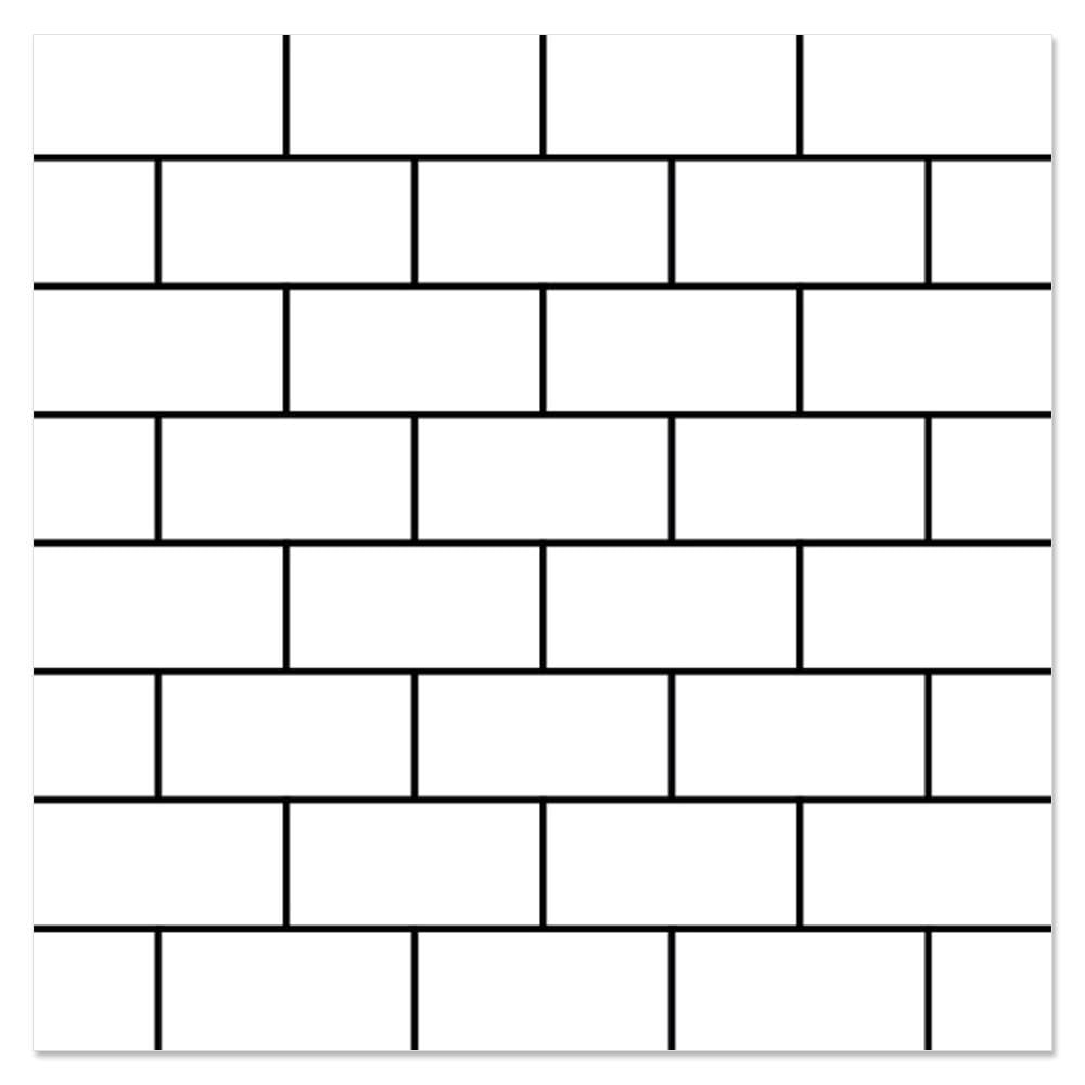 กระเบื้องพื้น 40x40 ซม. คอสโม่ นิว แบล็ค ไวท์ 0.96M2