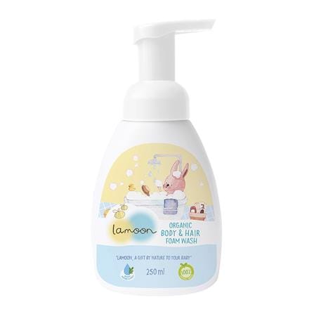 สบู่เหลวอาบน้ำเด็ก LAMOON 250ml_0