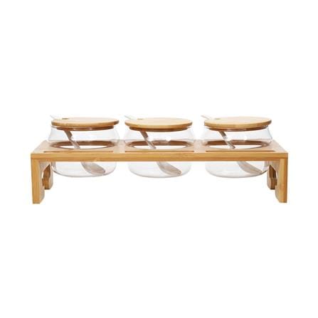 ชุดเครื่องปรุงแก้ว 3 ช่อง BAMBOO JAR_1