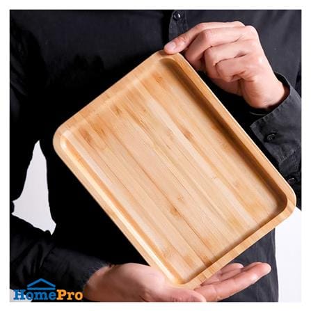 ถาดไม้ไผ่เหลี่ยม BAMBOO 20x30 ซม._3
