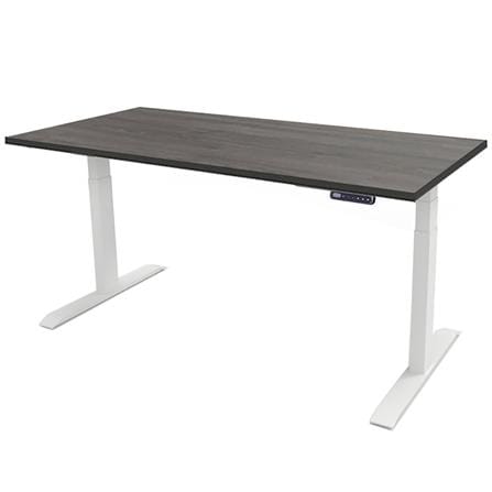 โต๊ะทำงานปรับระดับ ERGOTREND SIT 2 STAND GEN3 180 ซม. สี TWILIGHT ELM/ขาว