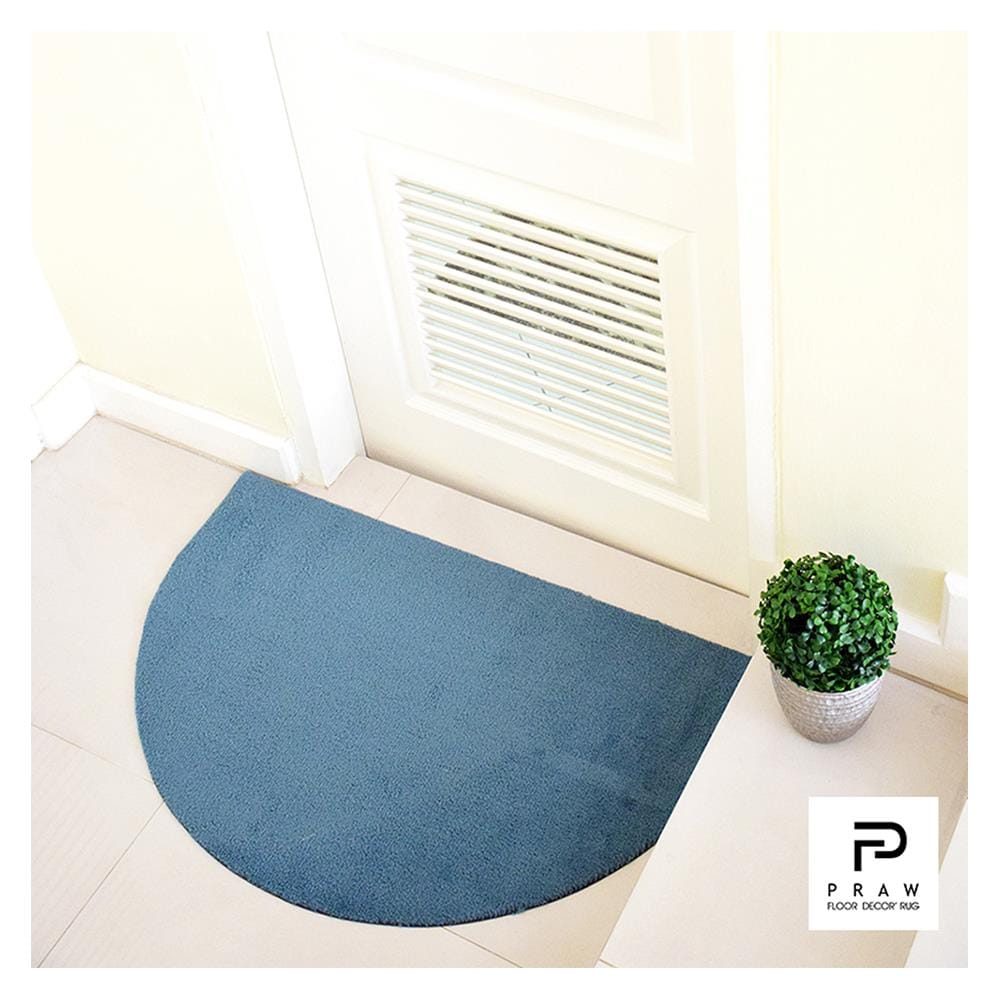 พรม PRAW HALFMOON 55x85 ซม. สีน้ำเงินเข้ม