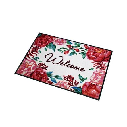 พรม PRAW BOUQUETS 50X75 ซม. สีชมพู_1