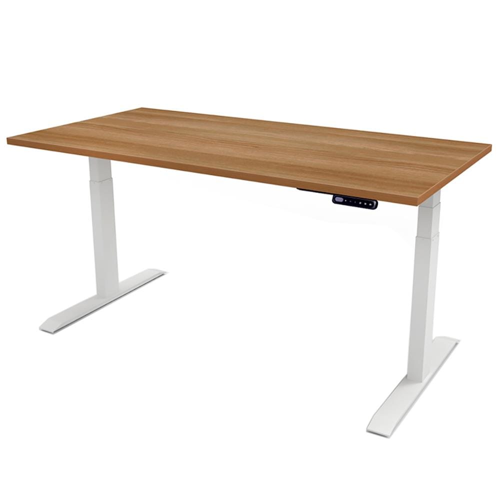 โต๊ะปรับระดับไฟฟ้า ERGOTREND SIT 2 STAND GEN3 180 ซม. สี VINTAGE OAK/ขาว