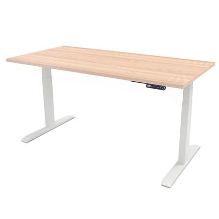 โต๊ะทำงานปรับระดับ ERGOTREND SIT 2 STAND GEN3 180 ซม. สี SHIMO ASH/ขาว