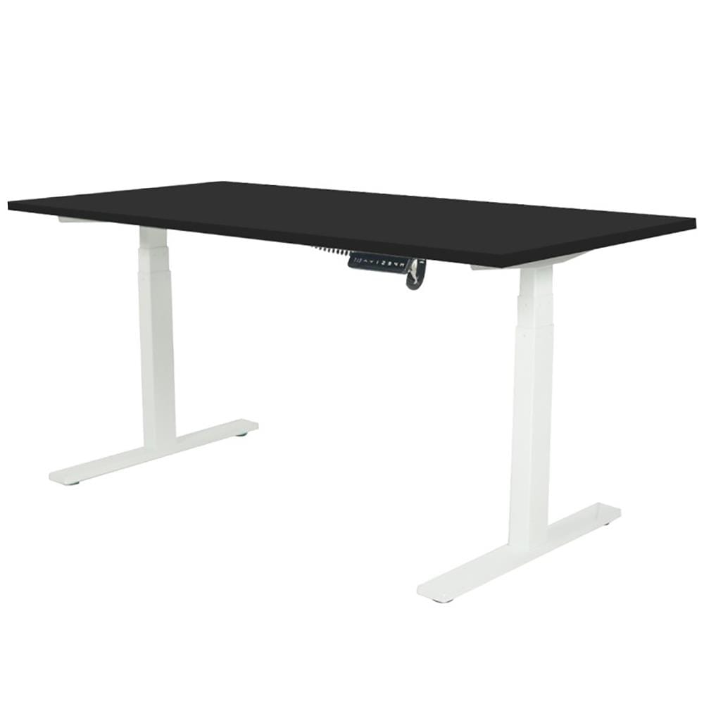 โต๊ะทำงานปรับระดับ ERGOTREND SIT 2 STAND Gen2A 150 ซม. สีดำ/ขาว