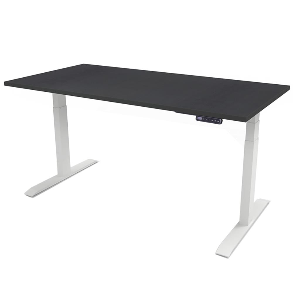 โต๊ะทำงานปรับระดับ ERGOTREND SIT 2 STAND GEN3 150 ซม. สี GRAPHITE/ขาว