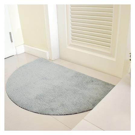 พรม PRAW HALFMOON 55x85 ซม. สีเทา_2