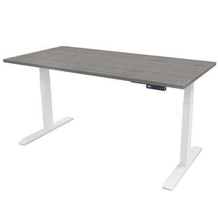 โต๊ะทำงานปรับระดับ ERGOTREND SIT 2 STAND GEN3 150 ซม. สี COMBI GREY/ขาว