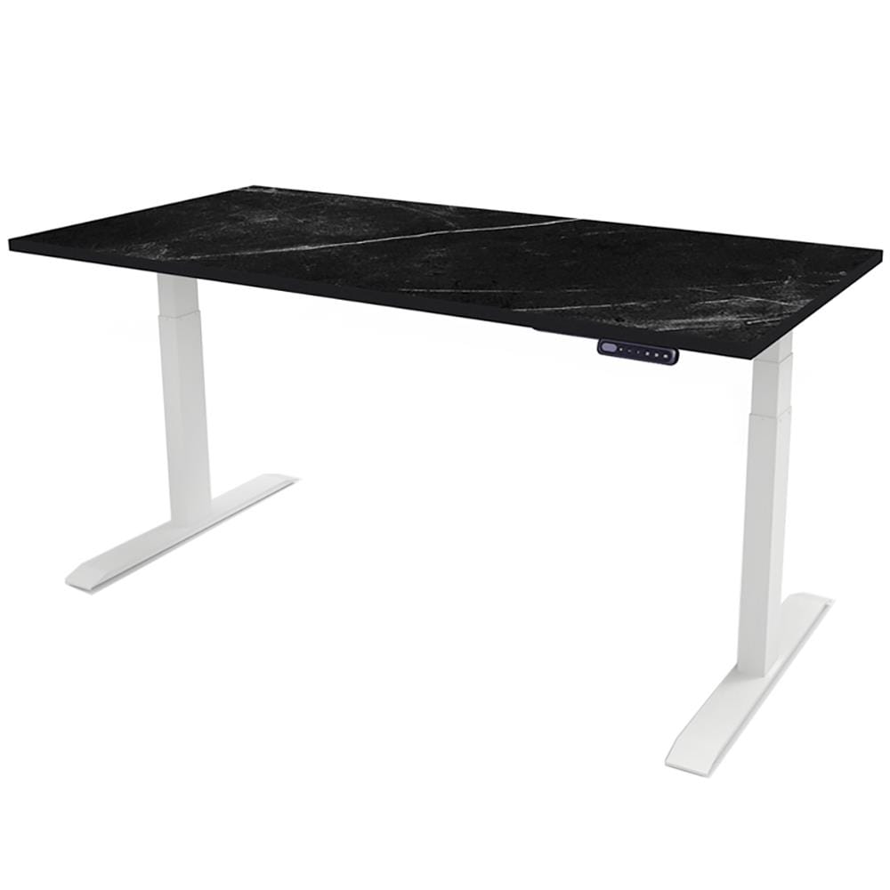 โต๊ะทำงานปรับระดับ ERGOTREND SIT 2 STAND GEN3 120 ซม. สี MIDNIGHT MABLE/ขาว