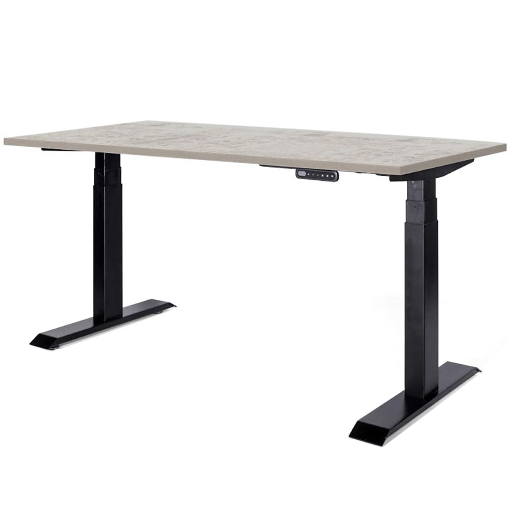 โต๊ะทำงานปรับระดับ ERGOTREND SIT 2 STAND GEN3 180 ซม. สี CONCRETE/ดำ