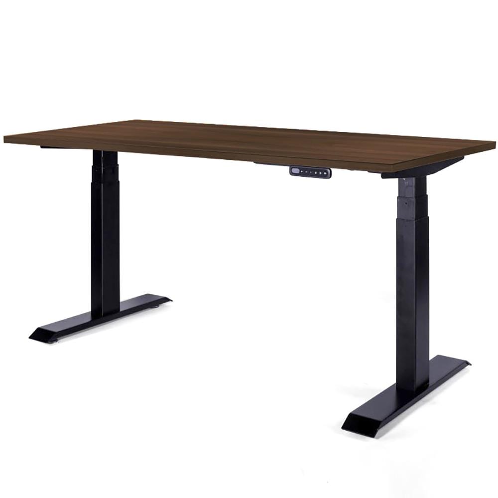โต๊ะทำงานปรับระดับ ERGOTREND SIT 2 STAND GEN3 150 ซม. สี CLASSIC TEAK/ดำ