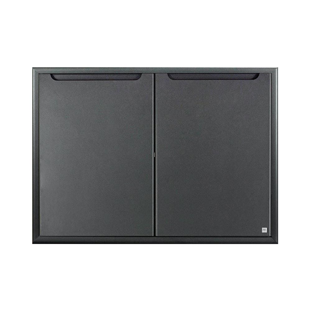 หน้าบานคู่ KING CURVE 96x68.8 ซม. สีเทา