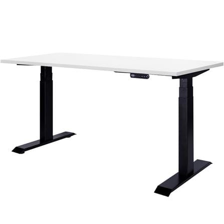 โต๊ะทำงานปรับระดับ ERGOTREND SIT 2 STAND GEN3 150 ซม. สีขาว/ดำ
