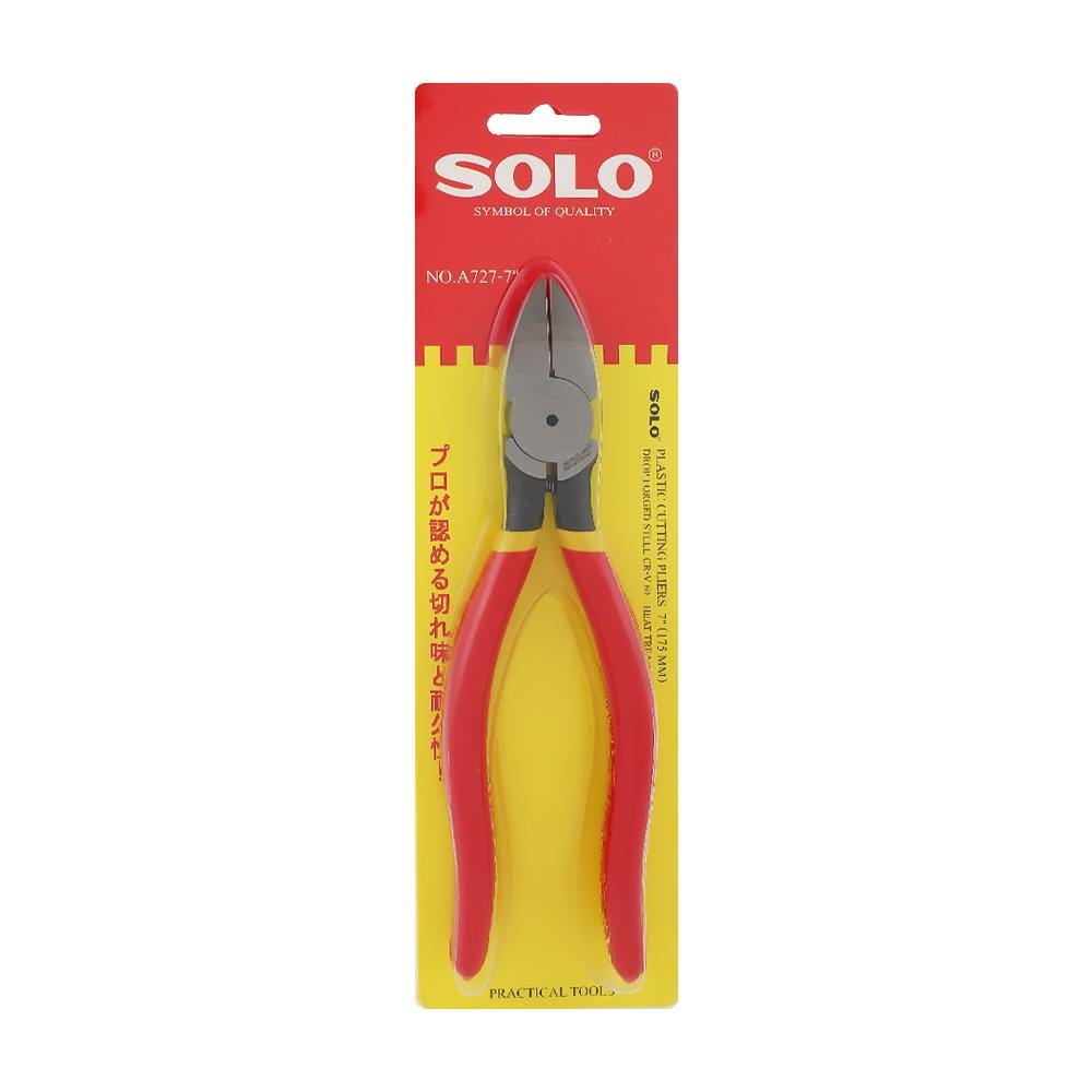 คีมปากเฉียง SOLO 6 นิ้ว