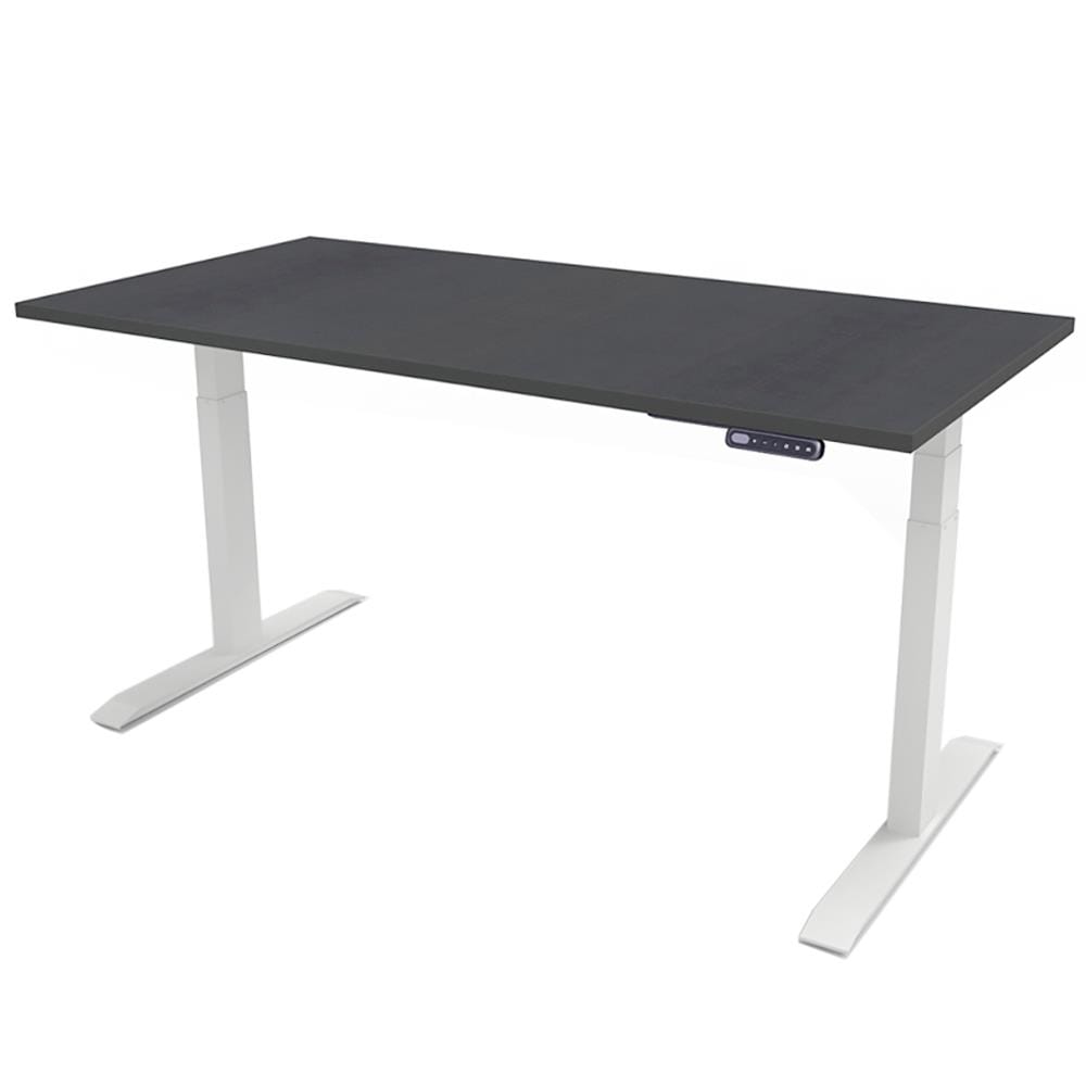 โต๊ะทำงานปรับระดับ ERGOTREND SIT 2 STAND GEN3 120 ซม. สี GRAPHITE/ขาว