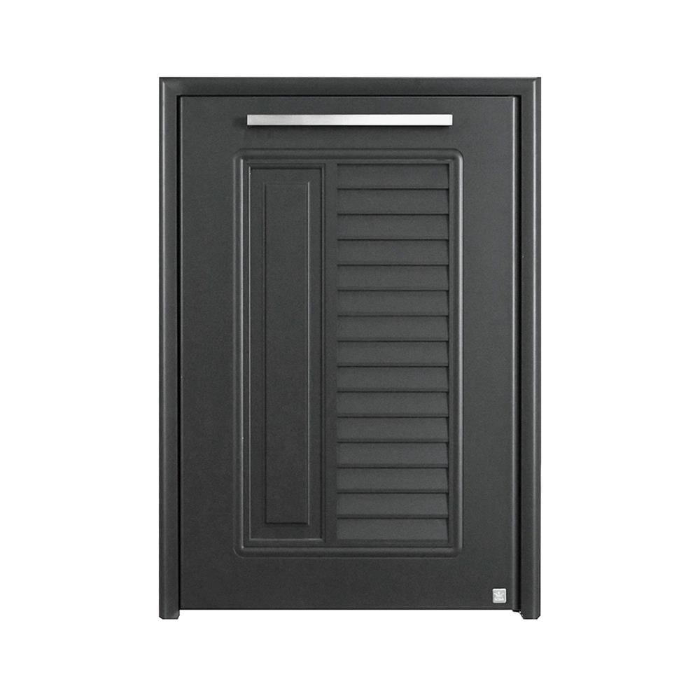 บานถังแก๊ส KING NOVA 50.8x73.6 ซม. สีเทา