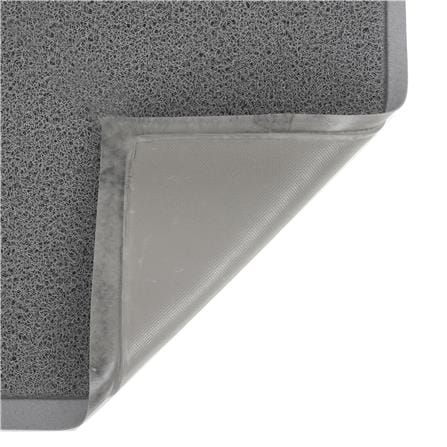 พรมเช็ดเท้าดักฝุ่น HOME LIVING STYLE CLEAN 60x90 ซม. สีเทา_1